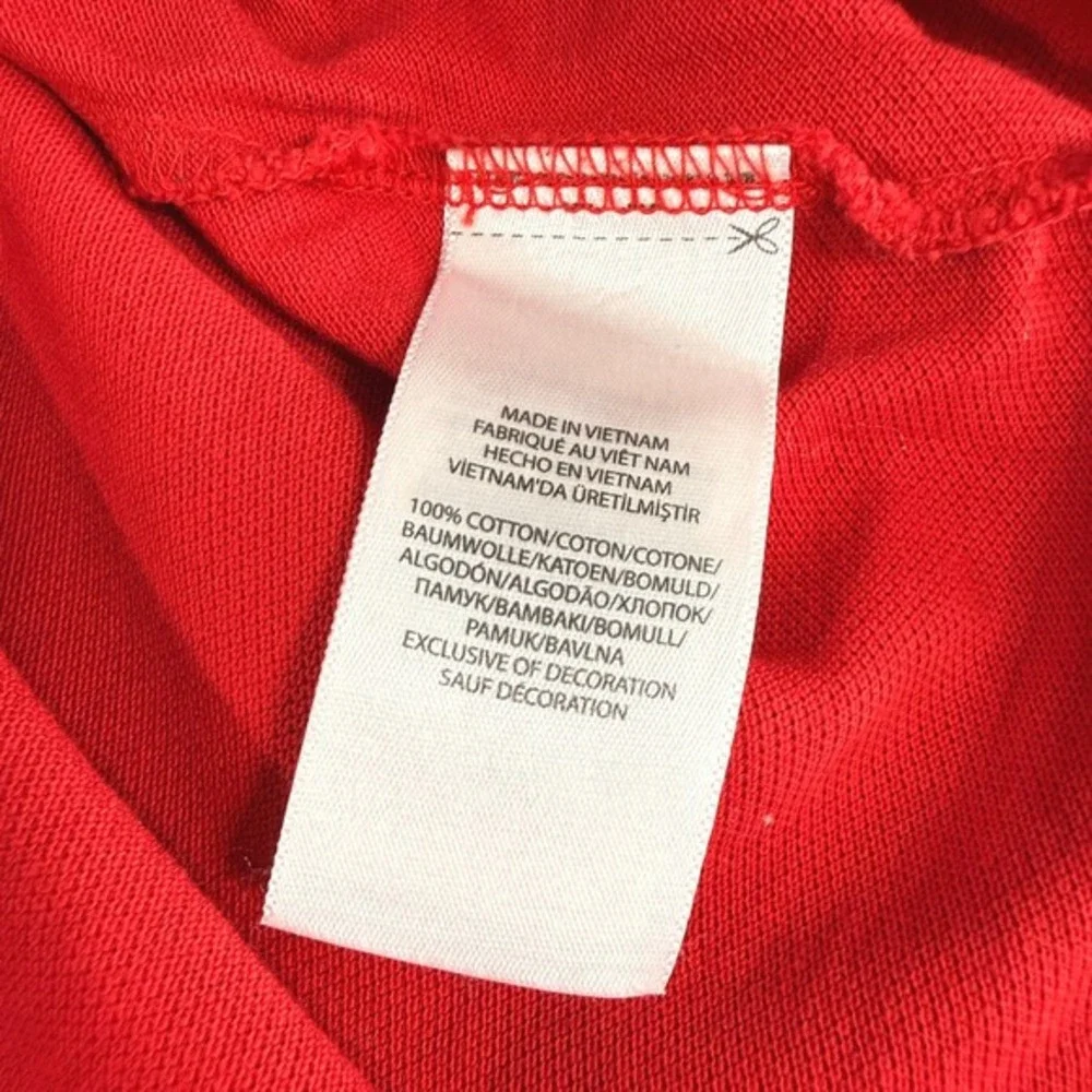 Polo Ralph Lauren Polo Shirt Mens XXL Pre-Owned Red Classic Fit Black Pony Logo‎